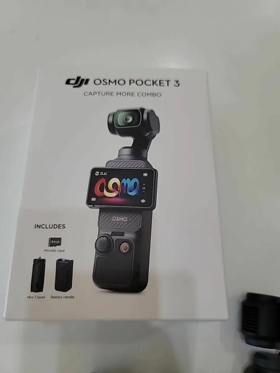 DJI OSMO POCKET 3 Camera Capture More Combo Used - Image 1