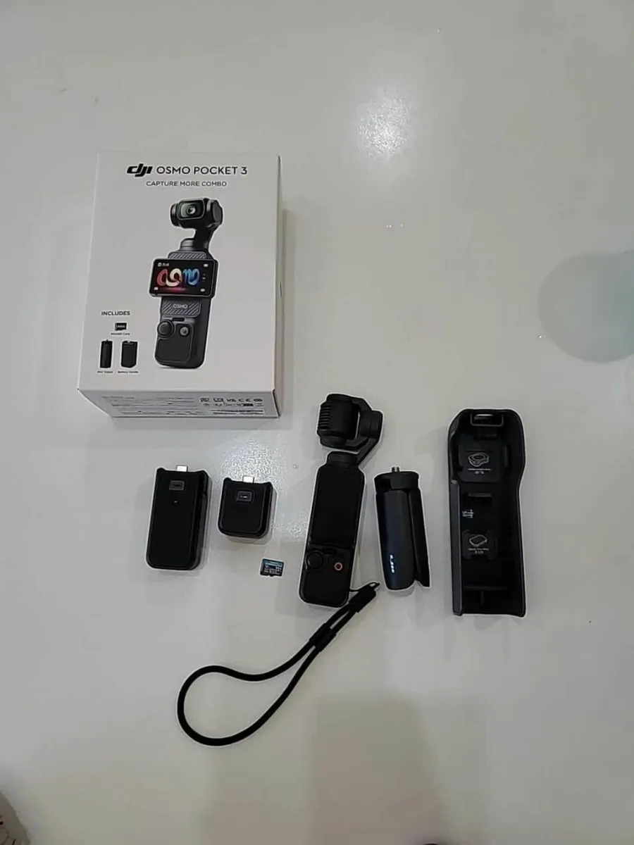 DJI OSMO POCKET 3 Camera Capture More Combo Used - Image 2