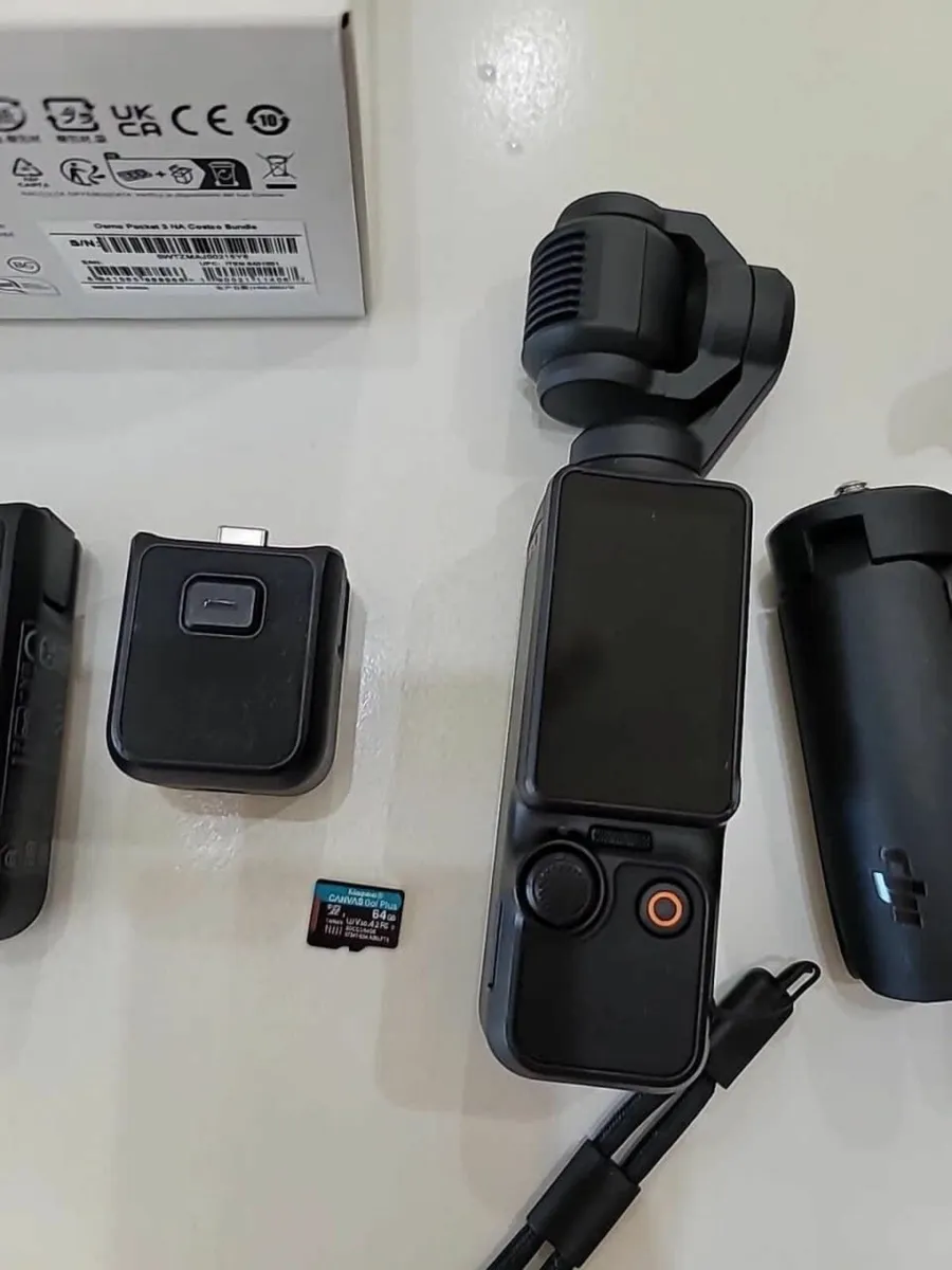 DJI OSMO POCKET 3 Camera Capture More Combo Used - Image 3