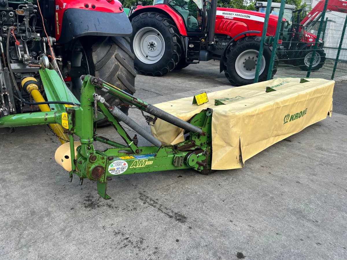 Krone AM 323s mower - Image 1