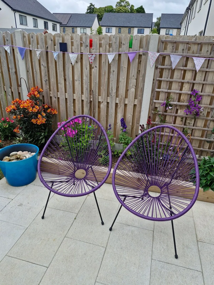 Garden chairs - Image 1