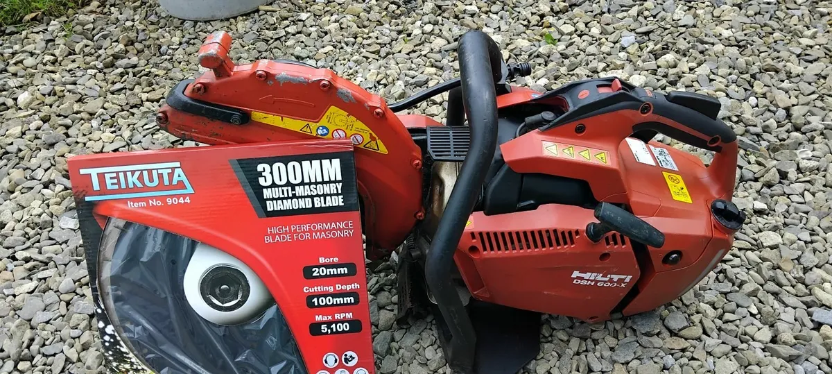Hilti DSH 600-X Concrete Saw "Serviced" - Image 1