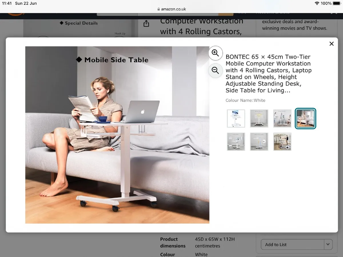 Sit Stand Desk - Image 2