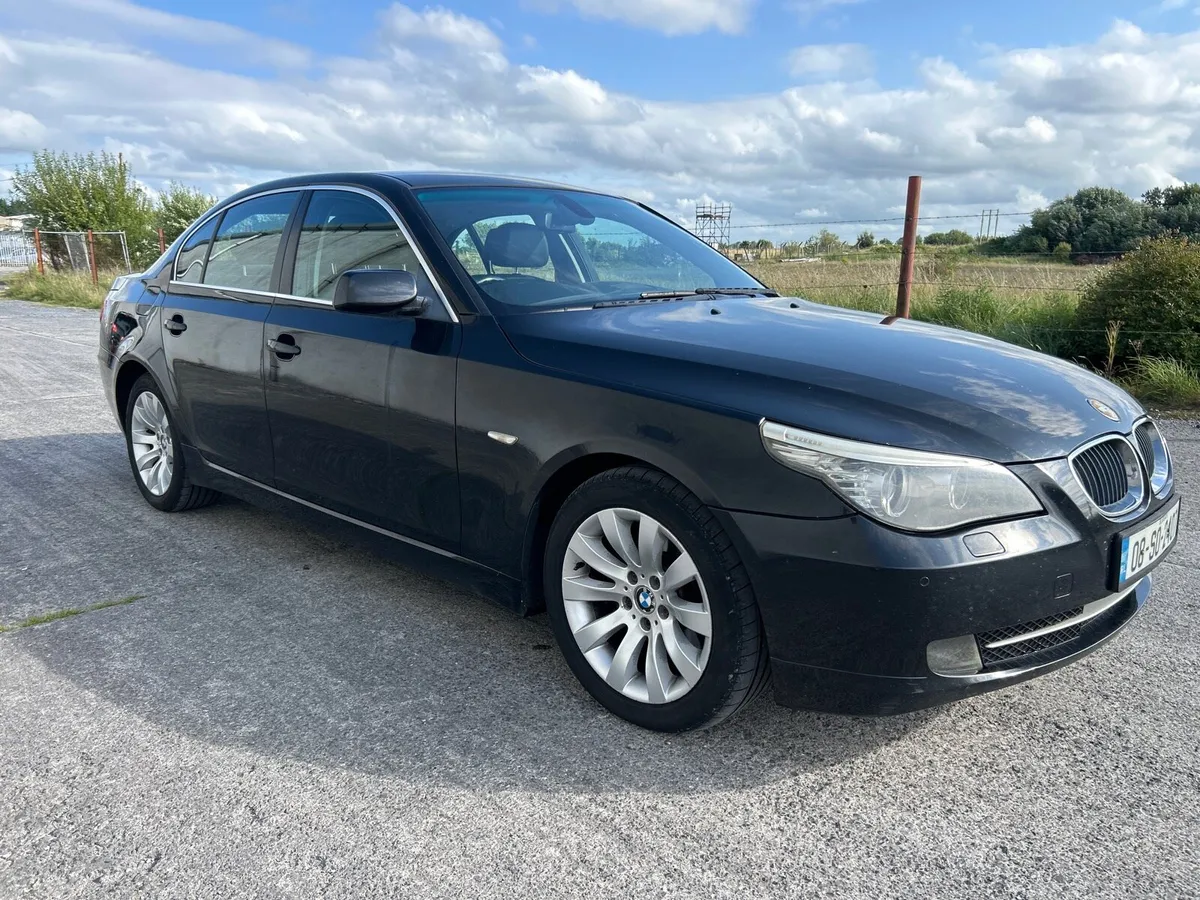 08 BMW 520d manual - Black leather - NCT 12/25 - Image 3