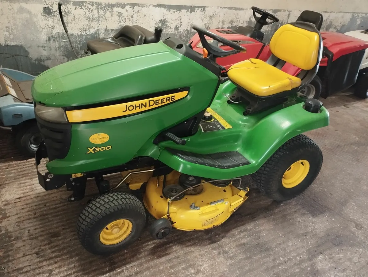 Ride on mowers johndeere mulching - Image 3