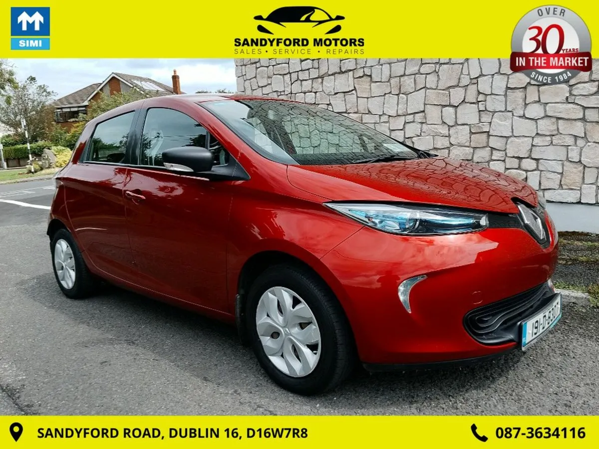 Renault Zoe Expression NAV R90 Z. e. 4 4DR - Image 1