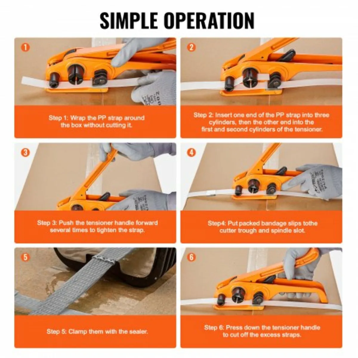 Banding Strapping Kit with Strapping Tensioner Too - Image 3