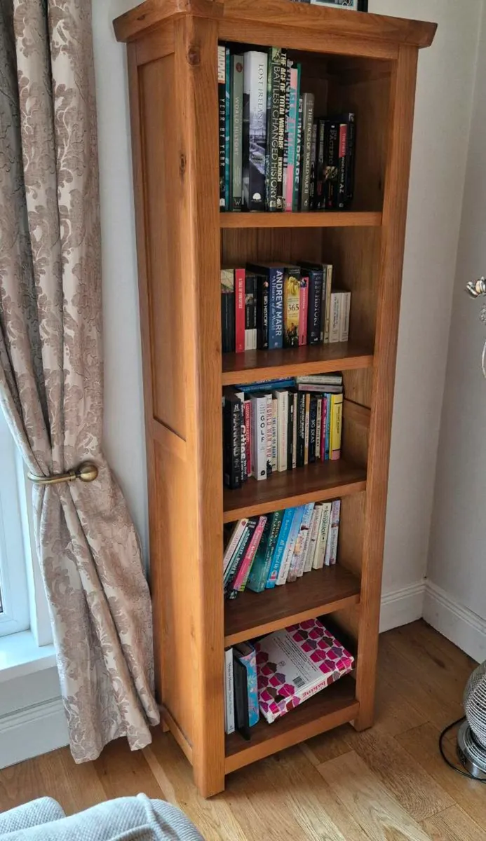 Solid Oak Bookcase - Image 2