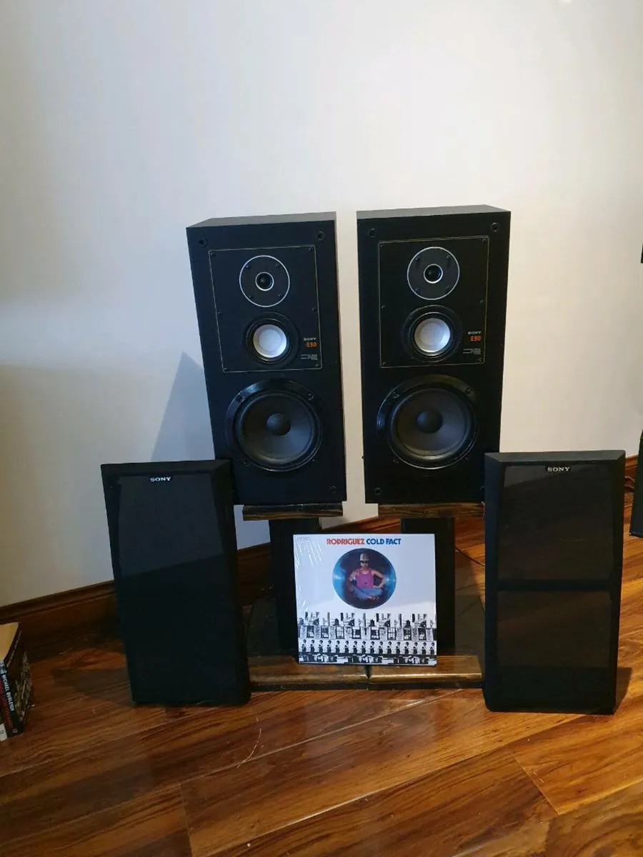 Large Sony Speakers - Image 1