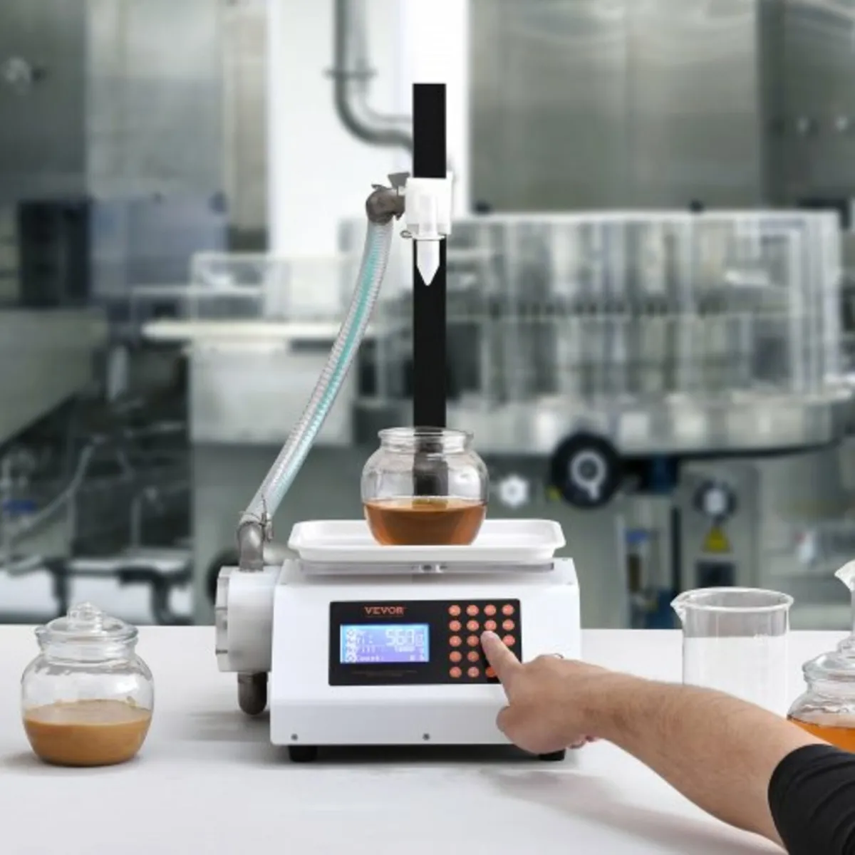 Liquid Filling Machine, 50-5000 g Weighing Capacit - Image 4