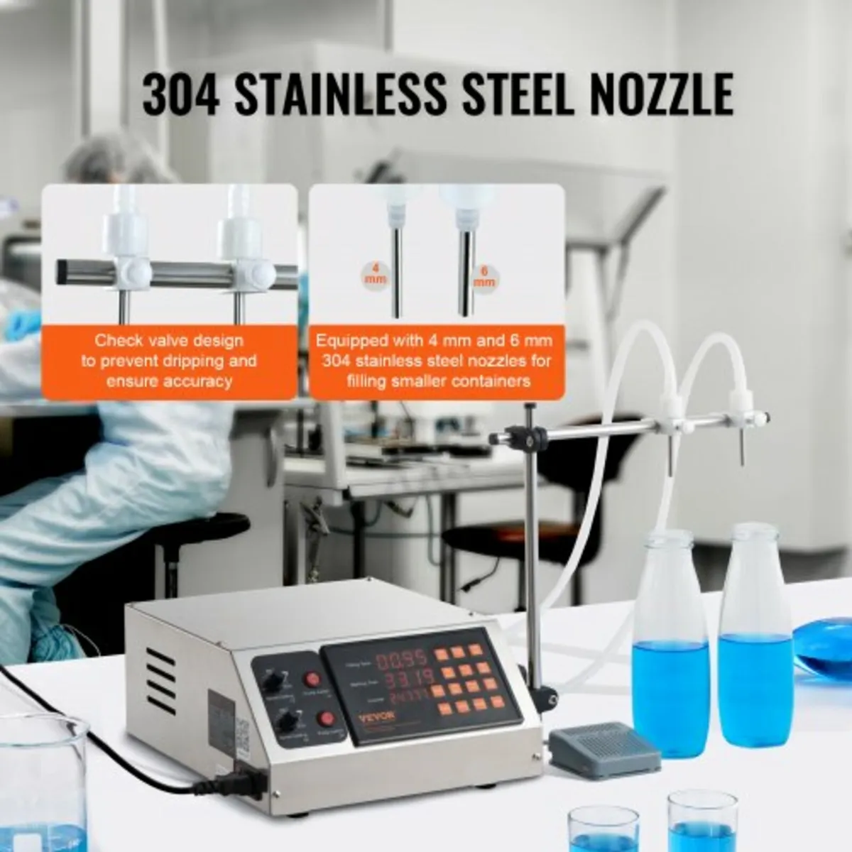 Liquid Filling Machine, 30-4000ml Filling Capacity - Image 1