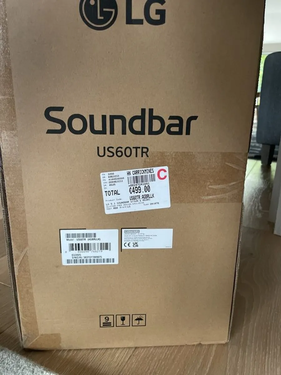 LG US60TR 5.1 Channel Soundbar with Wireless Subwoofer & Rear Speakers - Image 2