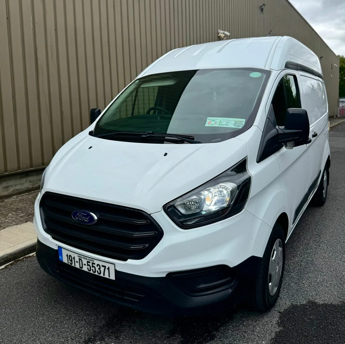 2019 Ford Transit Custom High Roof €10,750+VAT - Image 3