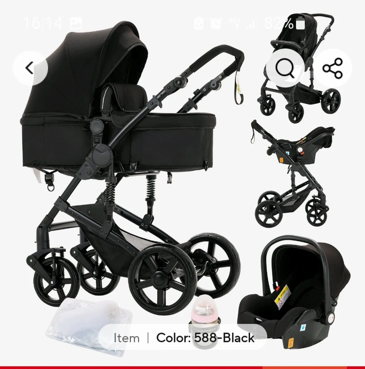 3 in 1 travel system - Image 1