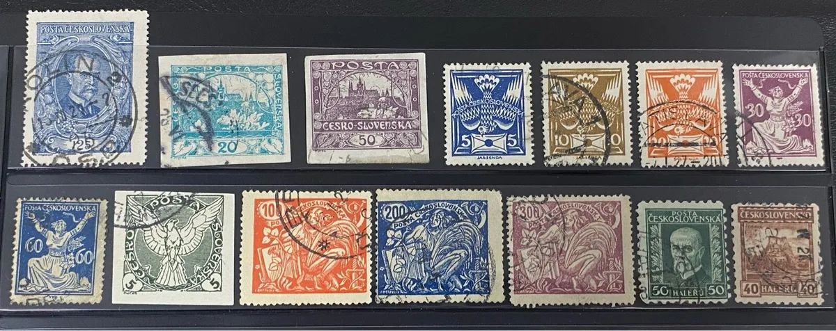 Czechoslovakian stamps - Image 2