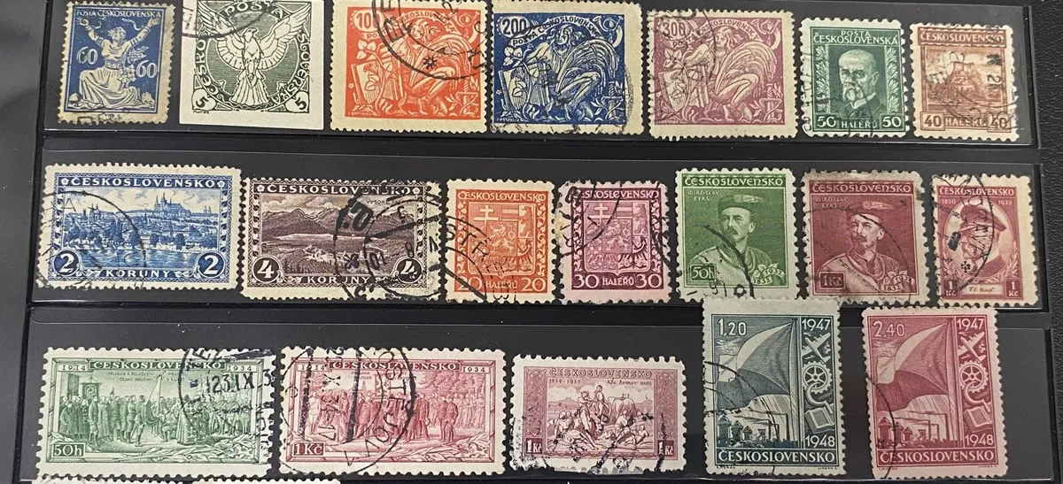 Czechoslovakian stamps - Image 3