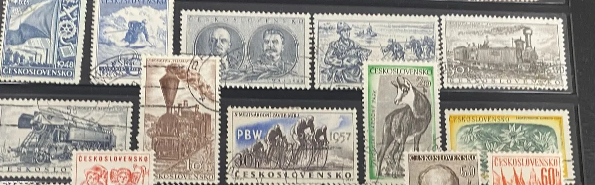 Czechoslovakian stamps - Image 4