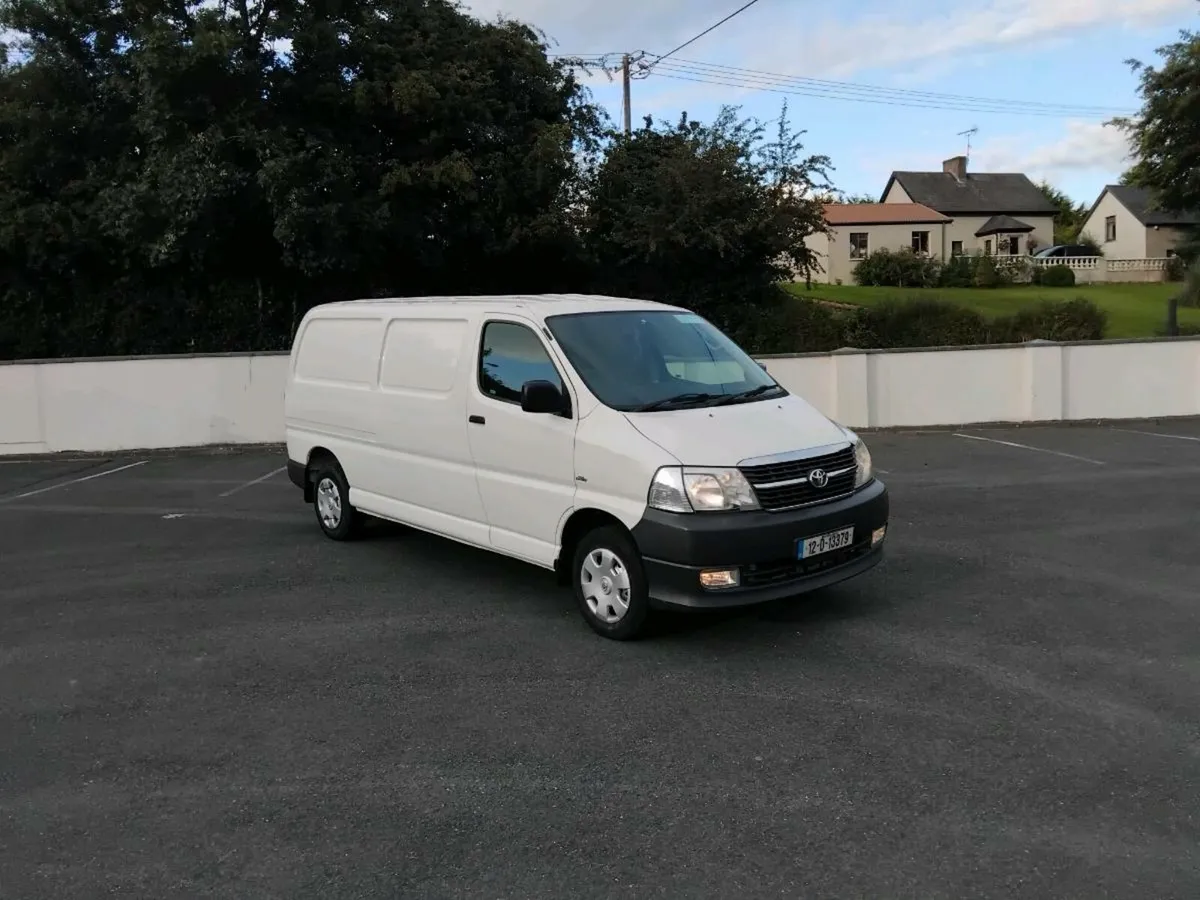 2012 Toyota hiace lwb full test 16/07/26 - Image 2