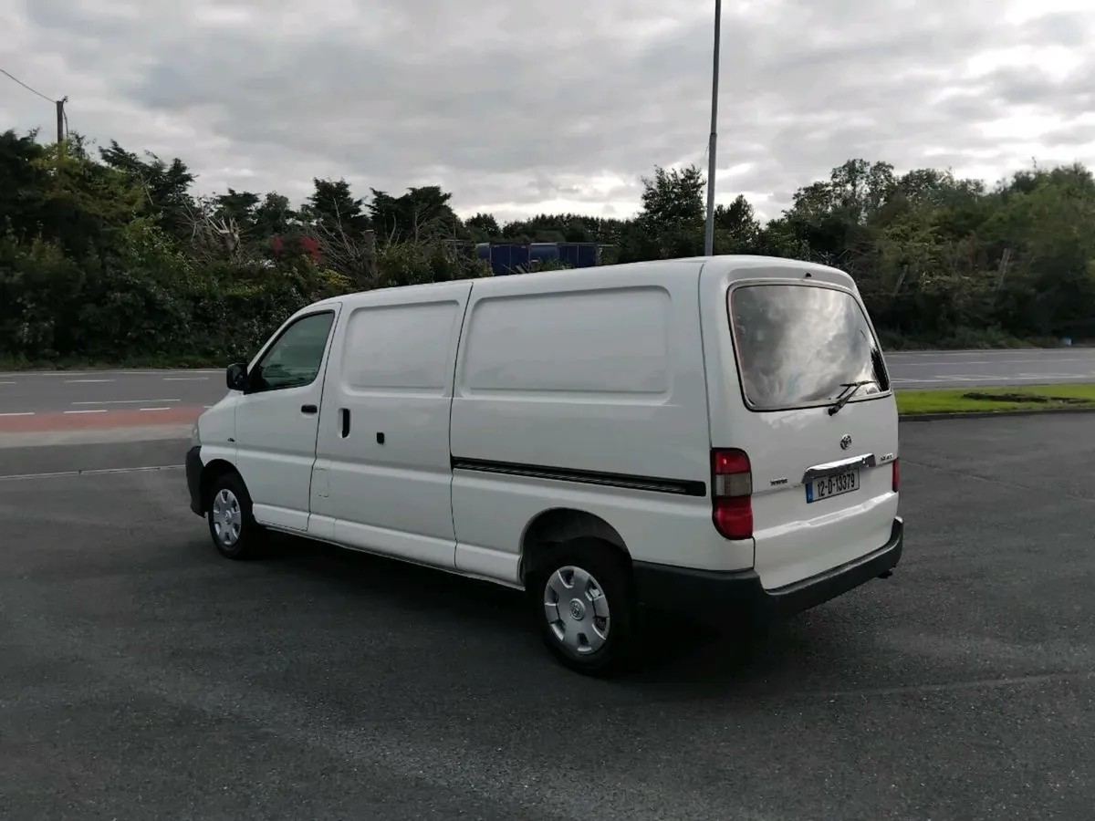 2012 Toyota hiace lwb full test 16/07/26 - Image 3