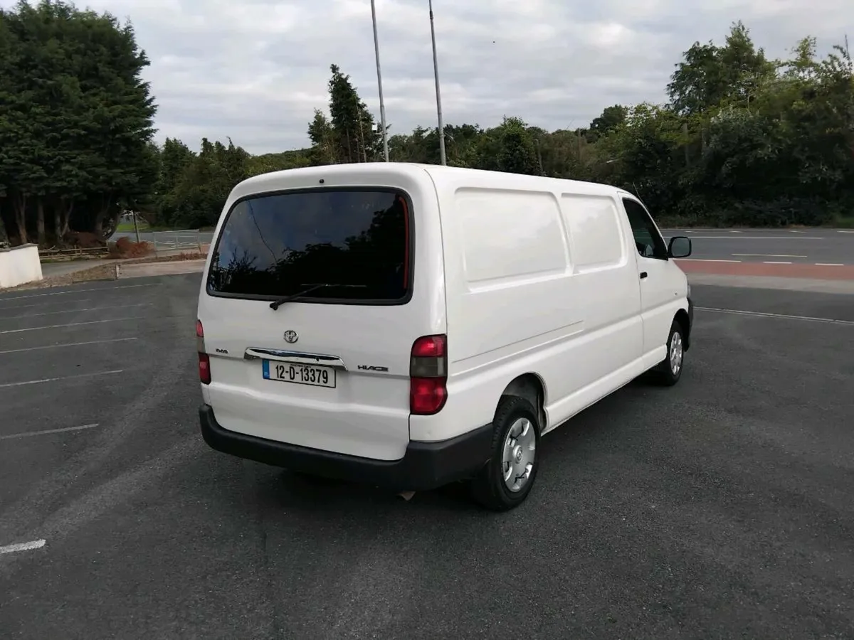 2012 Toyota hiace lwb full test 16/07/26 - Image 4