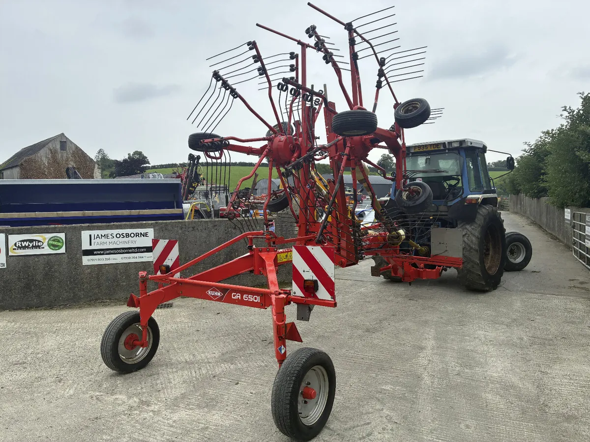 Kuhn GA6501 Rake - Image 3