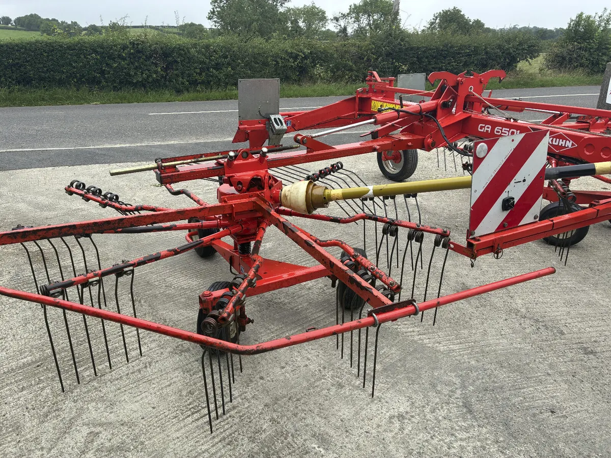 Kuhn GA6501 Rake - Image 4