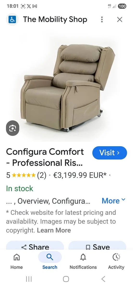 Riser recliner electric armchairs - Image 4