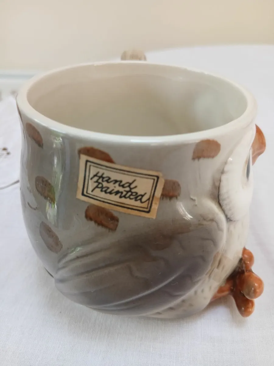 Vintage Ceramic handpainted Mugs - Image 1