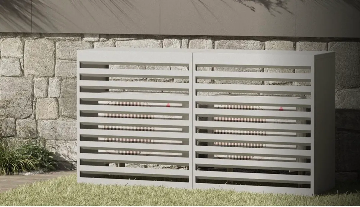 Aluminium Heat pump cover  Planters Storage  Ramps - Image 2
