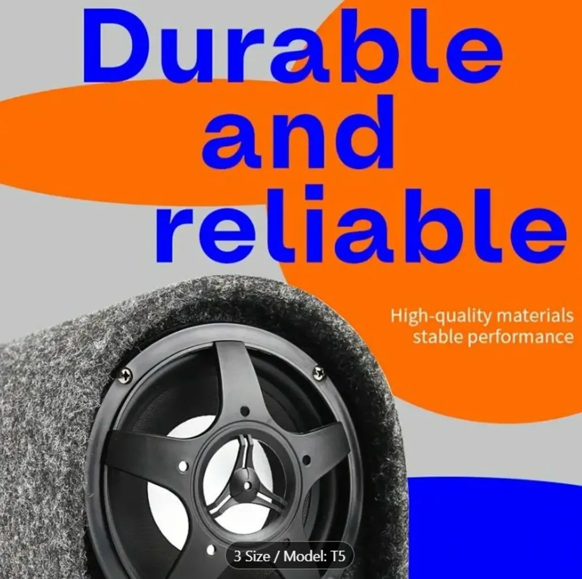 Tunnel-Shaped Active Subwoofer,Built-in Amplifier - Image 3