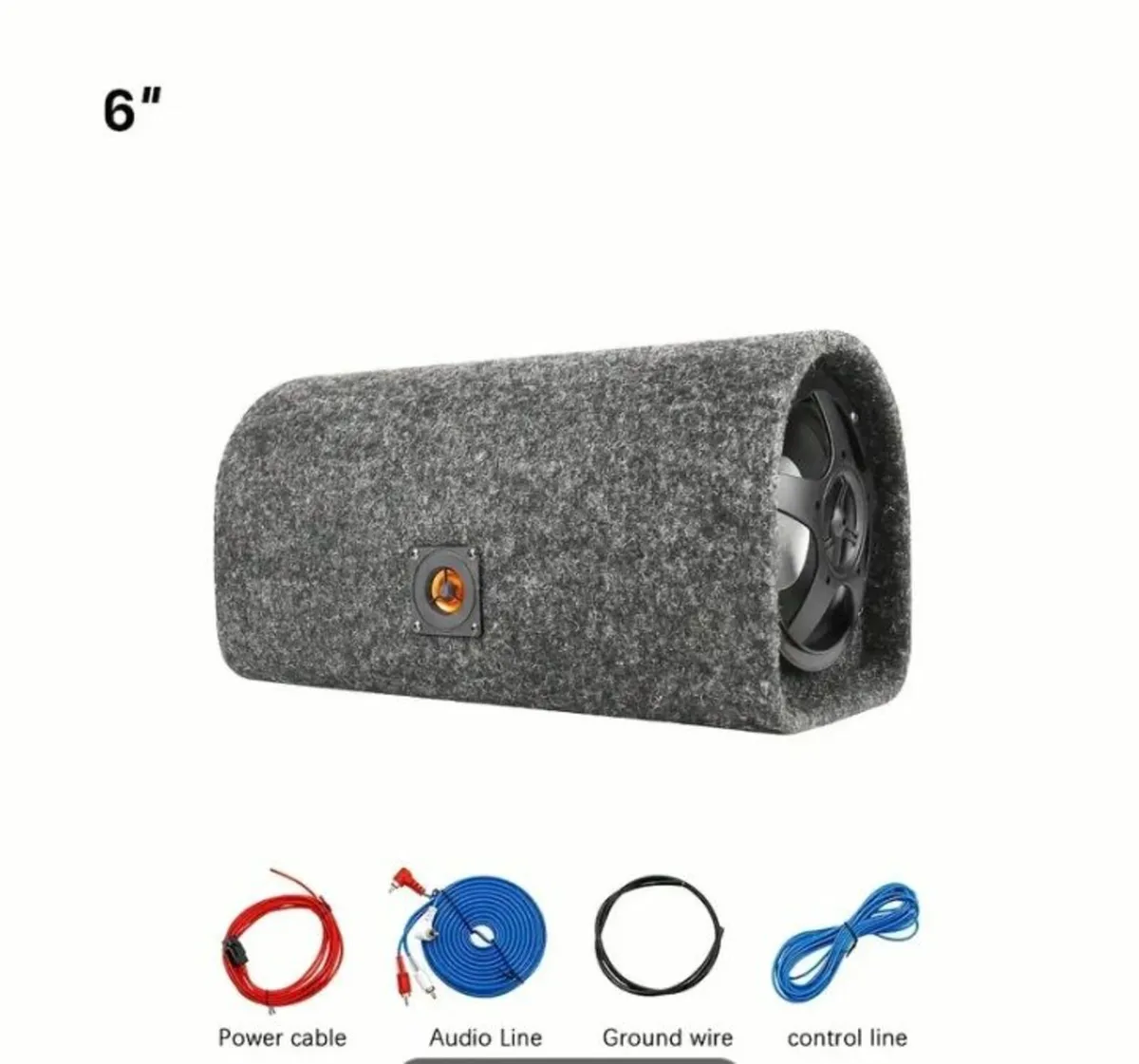 Tunnel-Shaped Active Subwoofer,Built-in Amplifier - Image 4