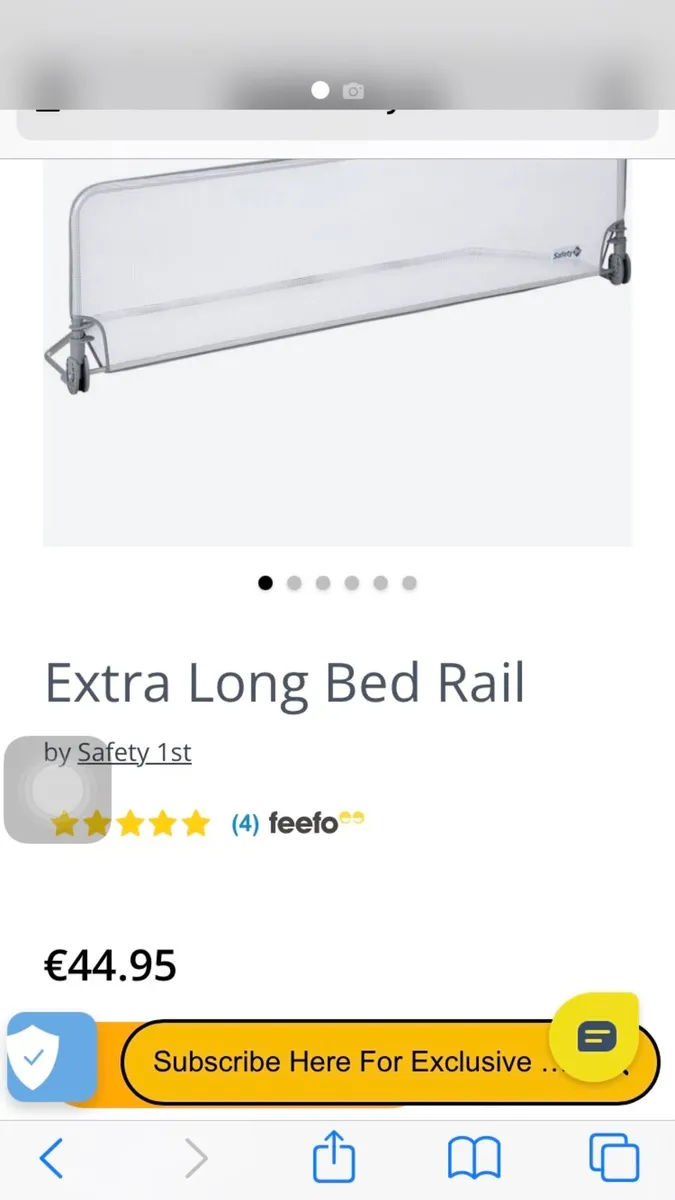 6ft bed rail