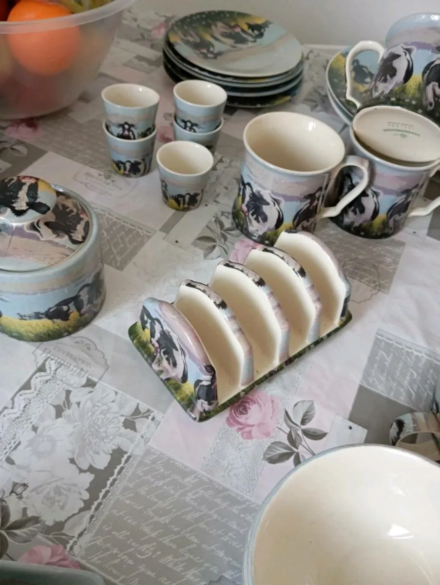 Shannon bridge tea set also extras - Image 4