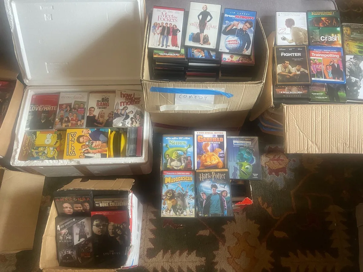 Hundreds of DVD’s for Sale - Image 2