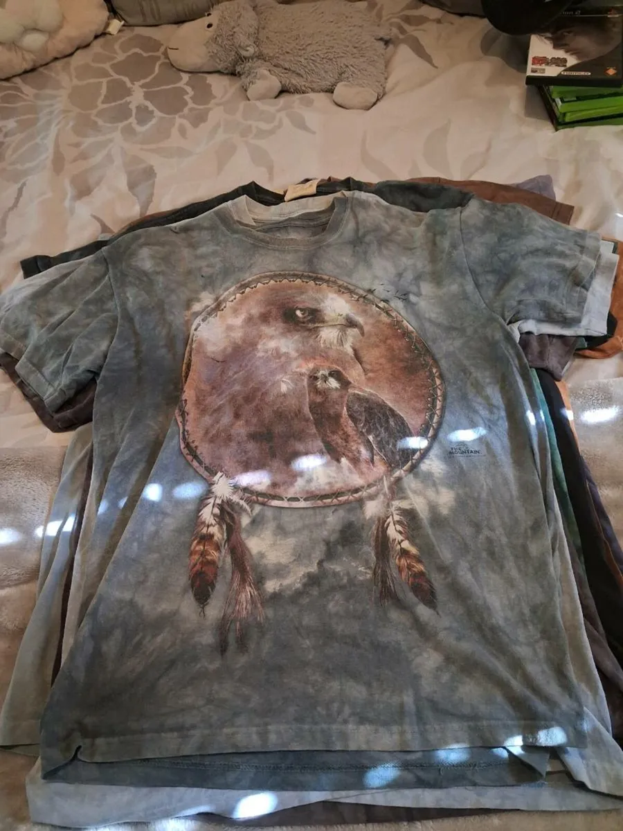 Vintage t-shirts the mountain 90s 2000s native Ame - Image 2