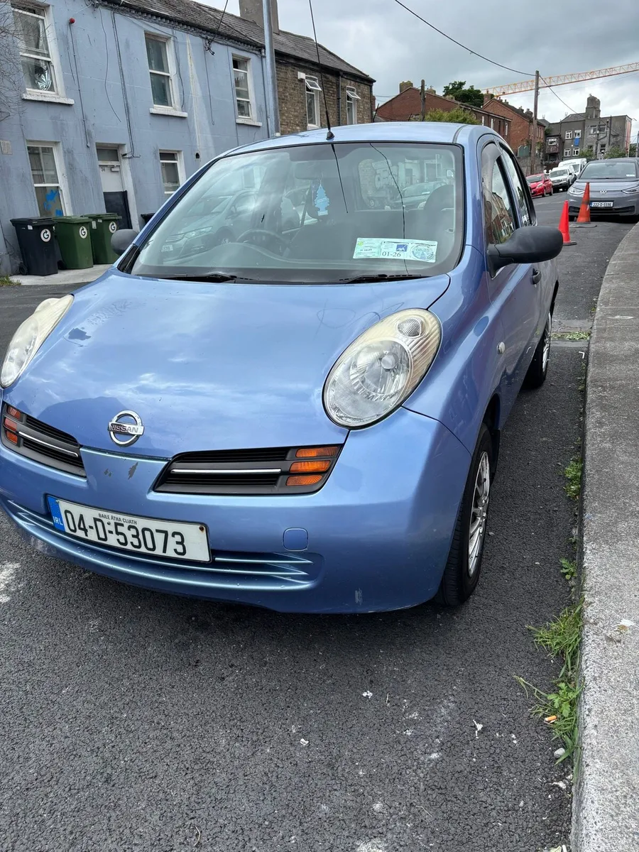 Nissan micra low km has NCT - Image 1
