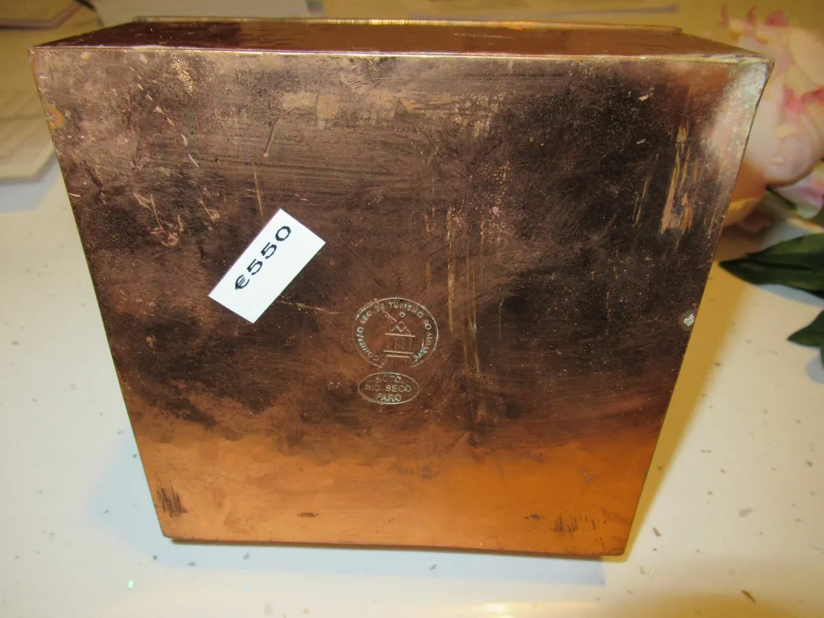 vintage copper antique ornament cottage RARE - Image 2