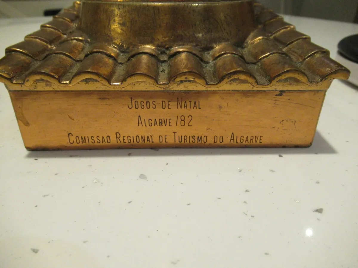 vintage copper antique ornament cottage RARE - Image 3
