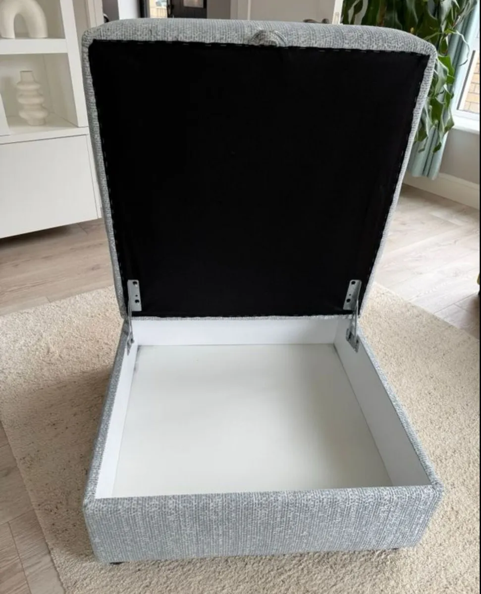 Footstool with storage from Easy Living - Image 3