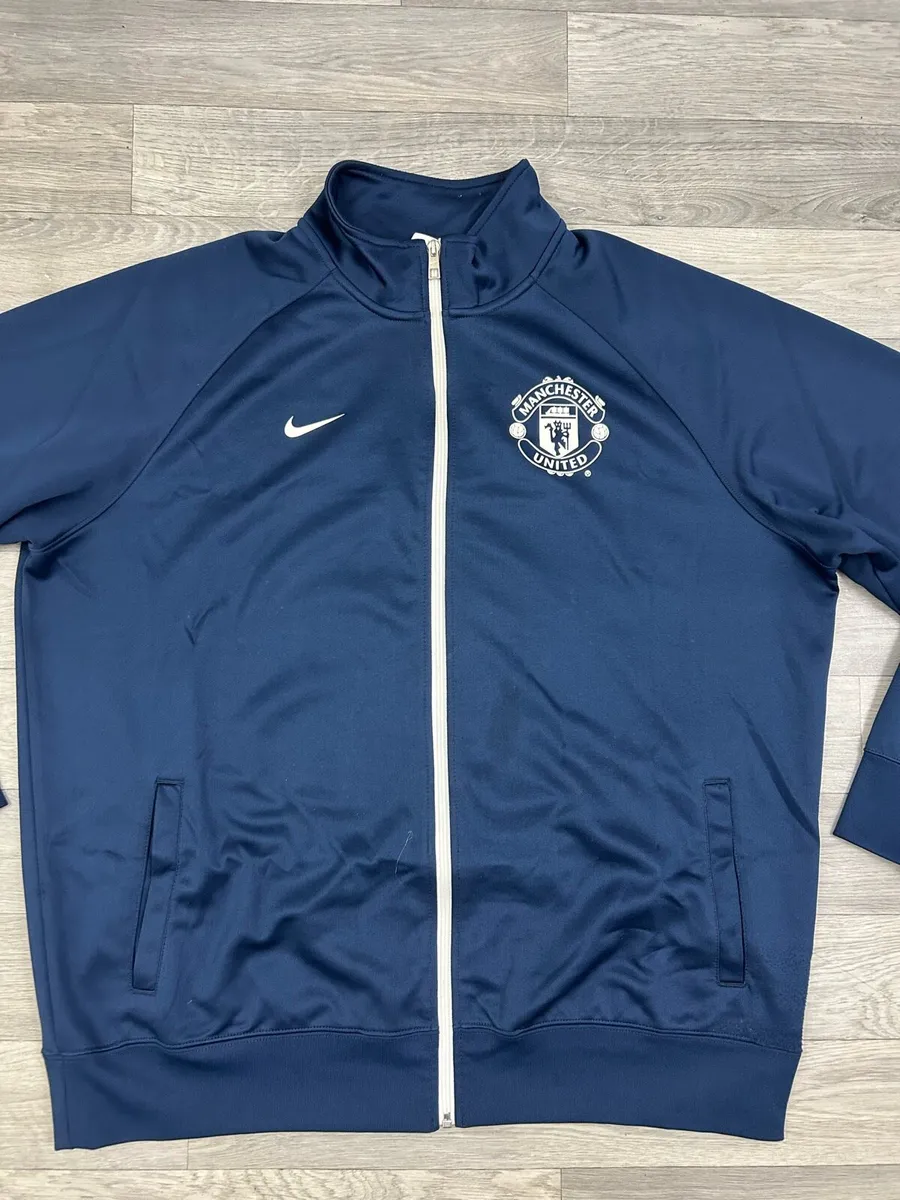 Vintage Nike Manchester United Track Jacket XXL - Image 2