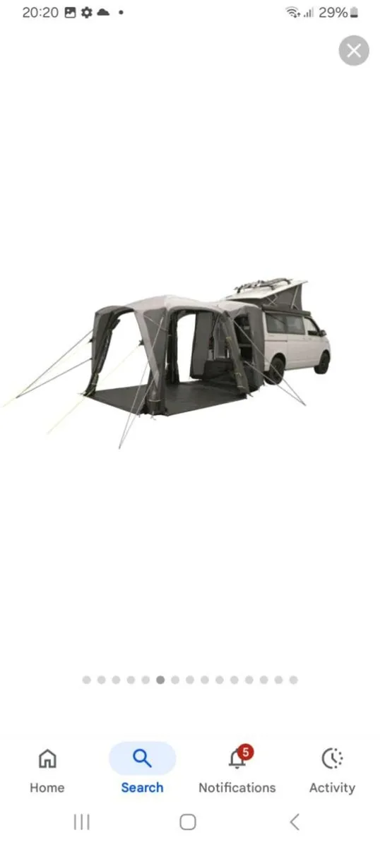Air tent for van - Image 1