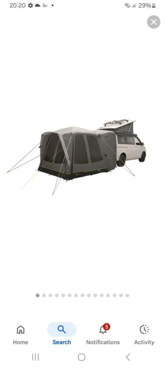 Air tent for van - Image 3