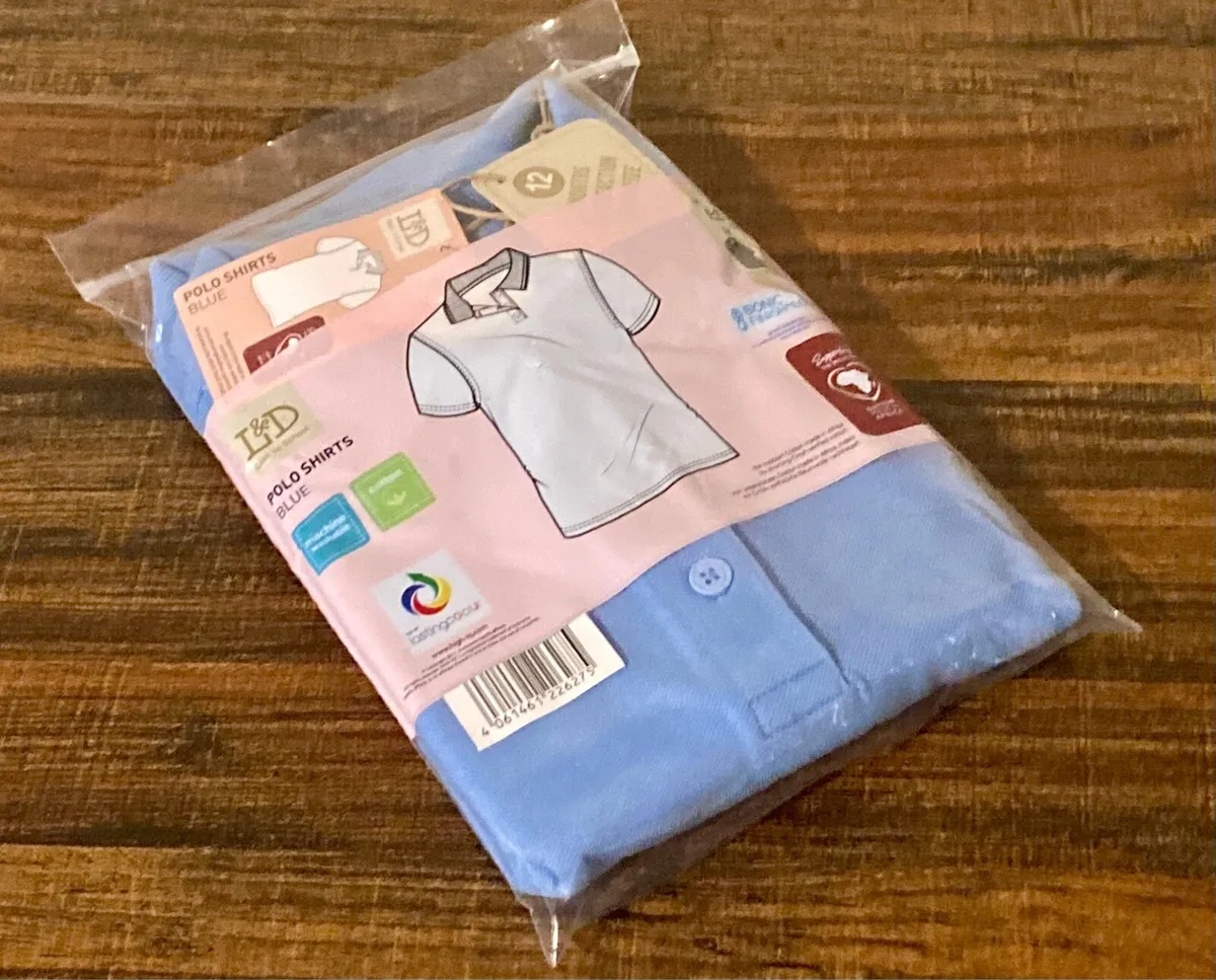 2 Pack of Kids Polo Shirts - Unopened - Image 1