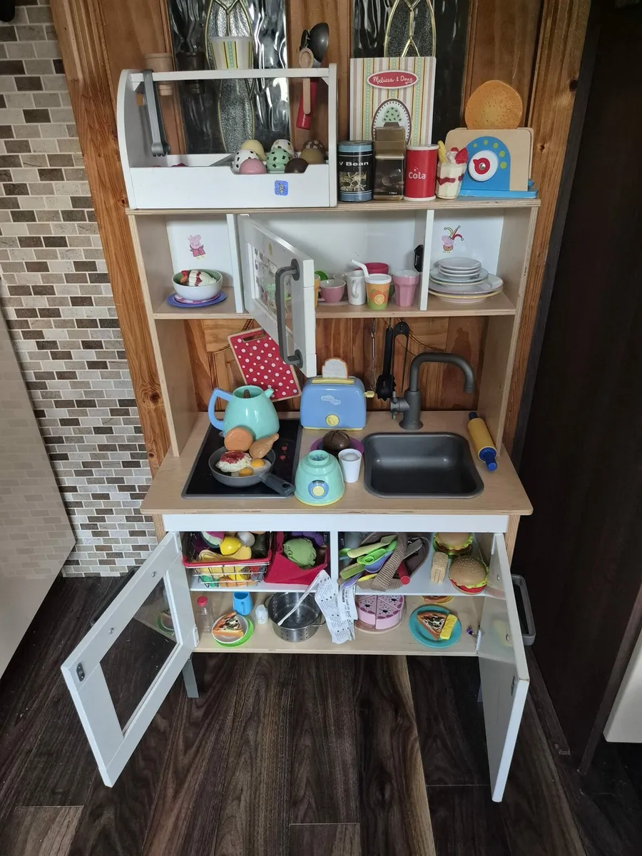 Ikea Duktig kids play kitchen with Asscessories - Image 1