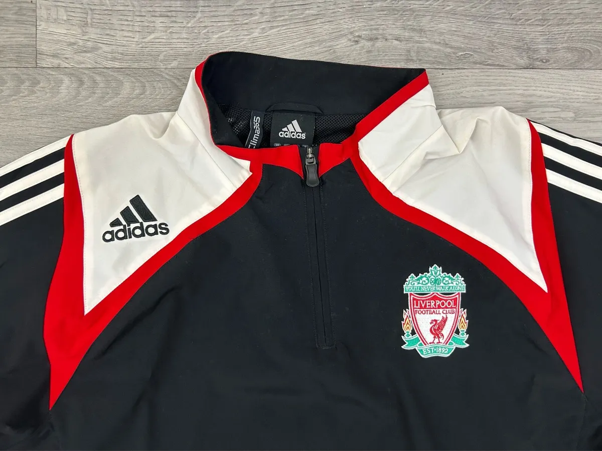 Vintage 2007 Adidas Liverpool Anorak Jacket L/XL - Image 4