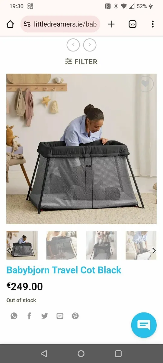 Travel cot - Image 3