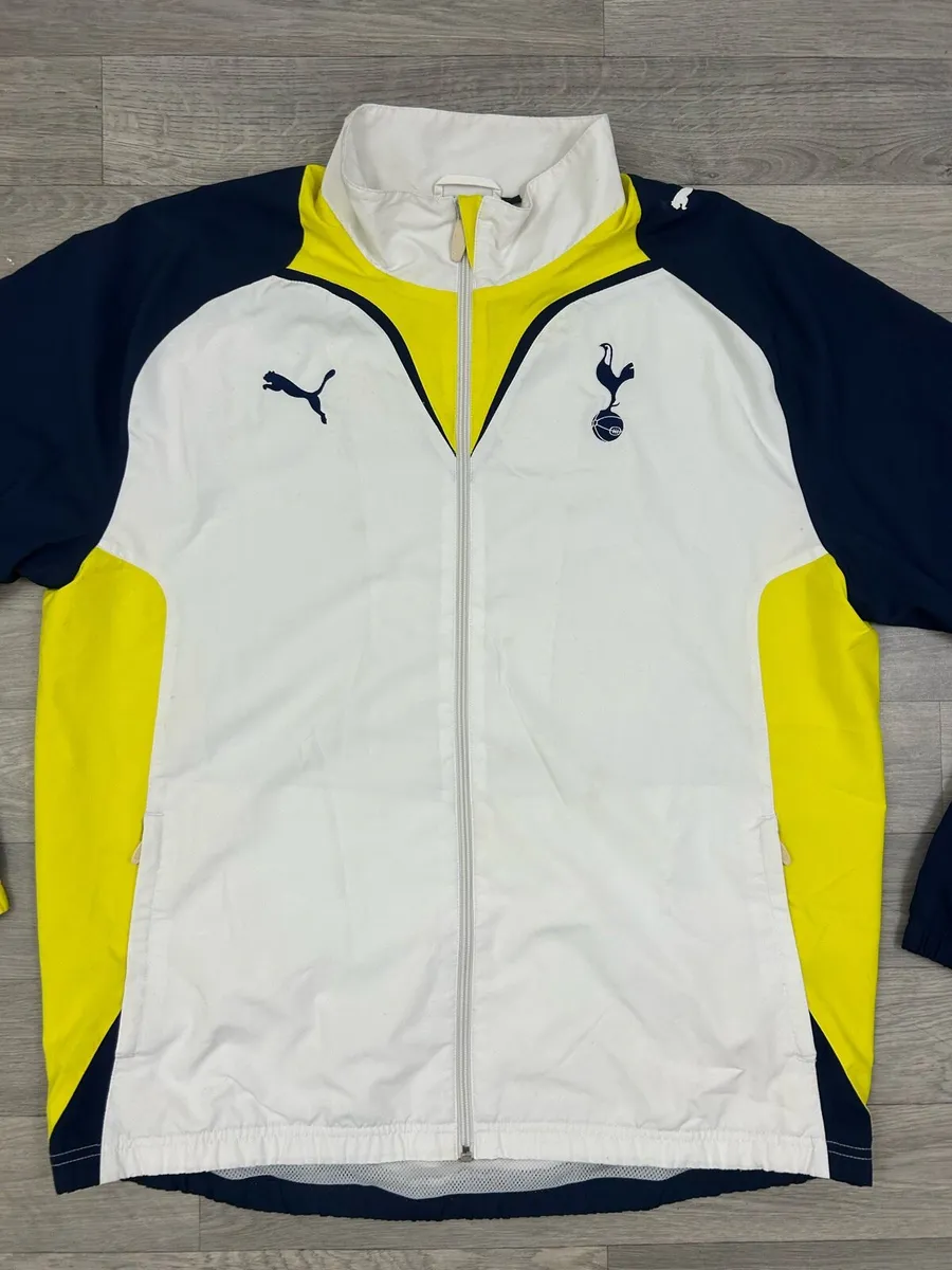 Vintage 00s Puma Tottenham London Jacket Mens XL - Image 2