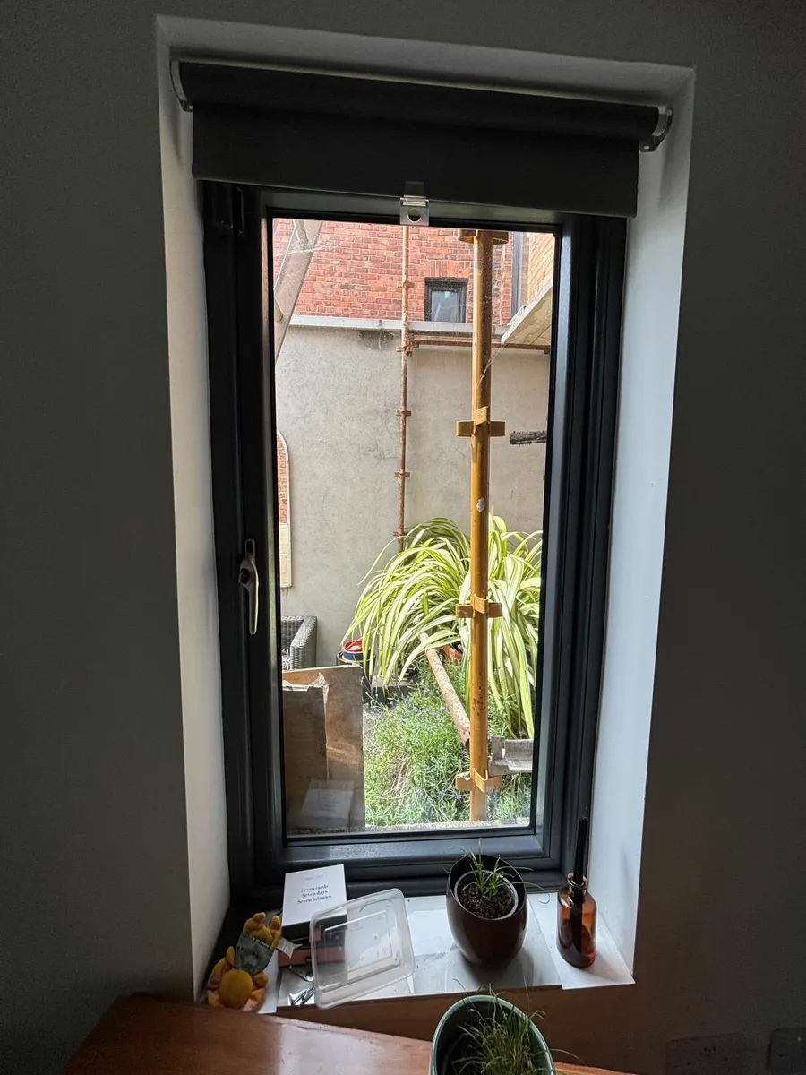 Munster joinery grey window 145cm high x 74cm wide
