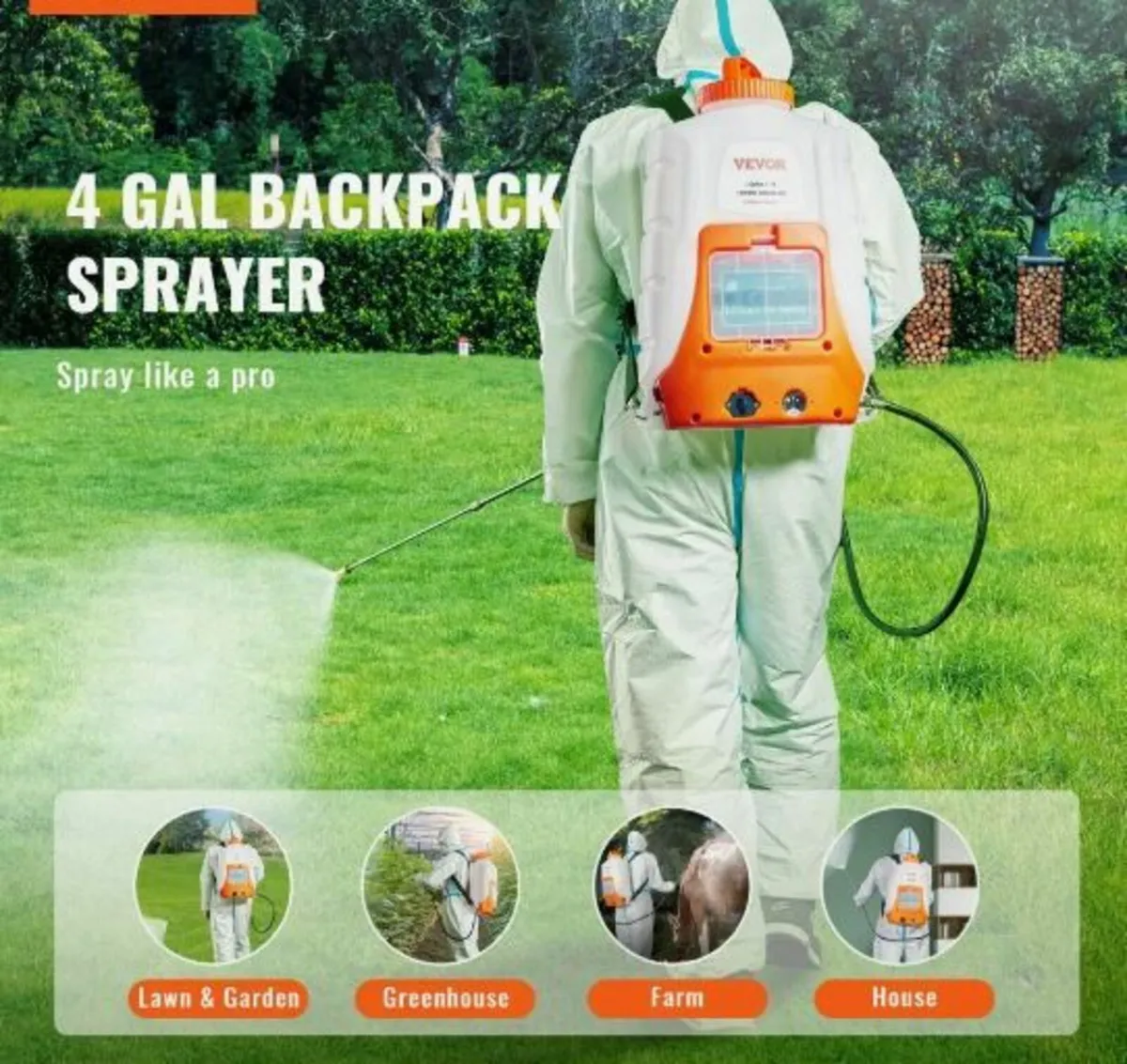 Battery Powered Backpack Sprayer - Image 3