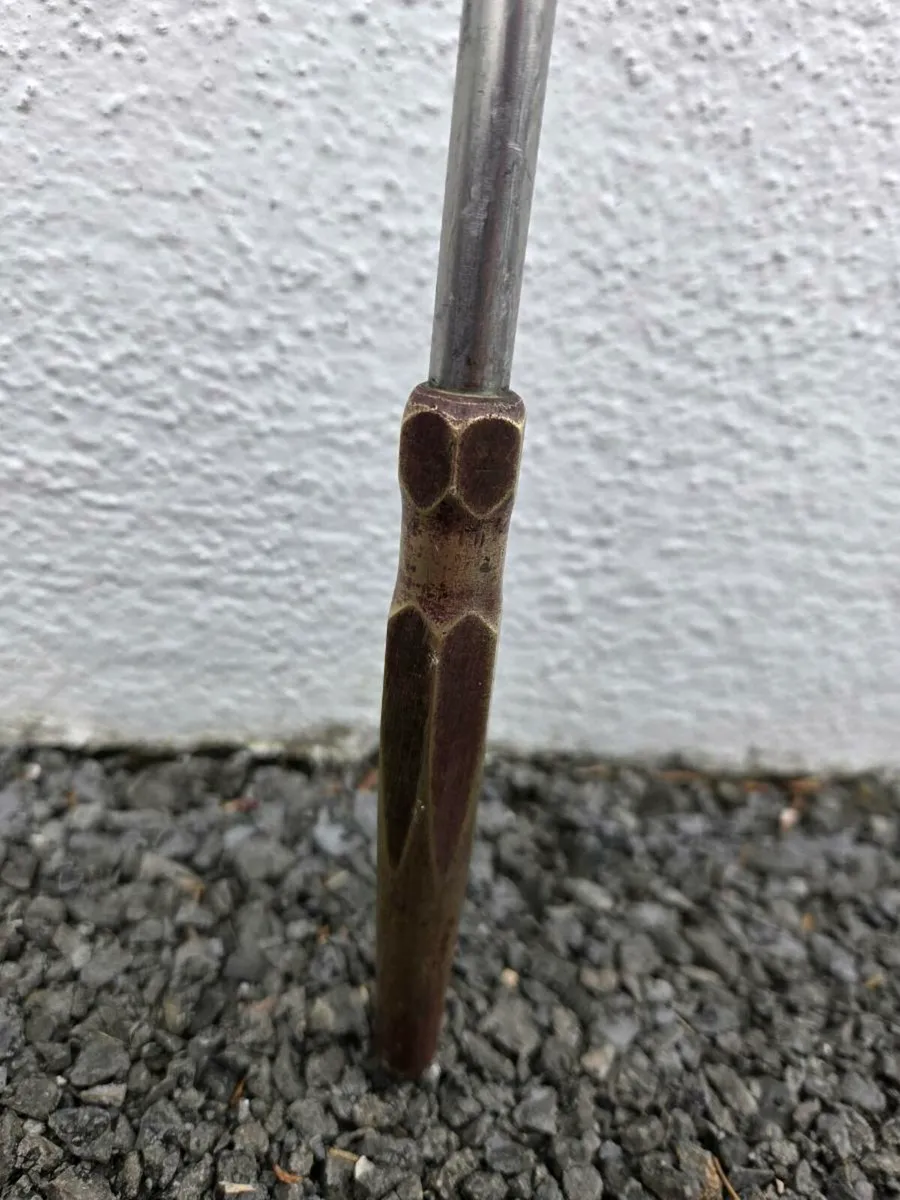 Antique/Vintage old style fire poker - Image 3